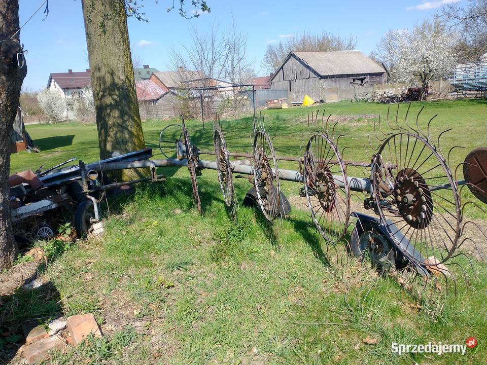 Zgrabiarka przetrząsacz Podciernie
