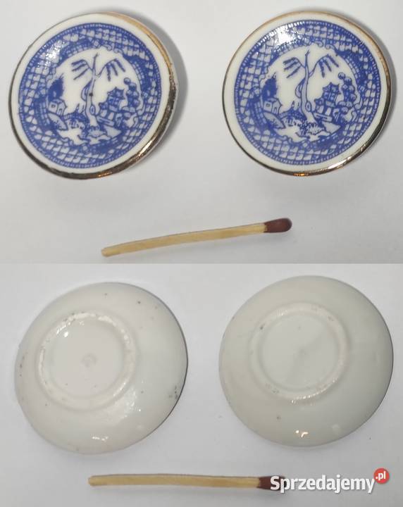 Miniatura serwis do herbaty kawy porcelanowy Warszawa