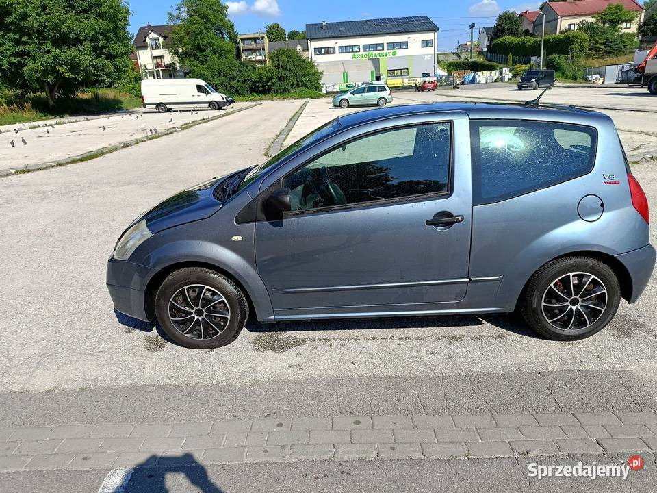 Citroen C2 14 benzyna 2008 świeżo zarejestrowany Słomniki