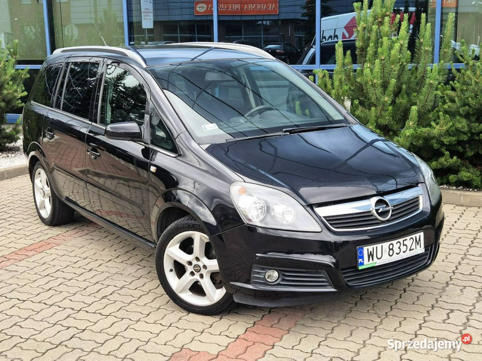 Opel Zafira GWARANCJA 18 BENZYNA LPG 7 osob VAT marża