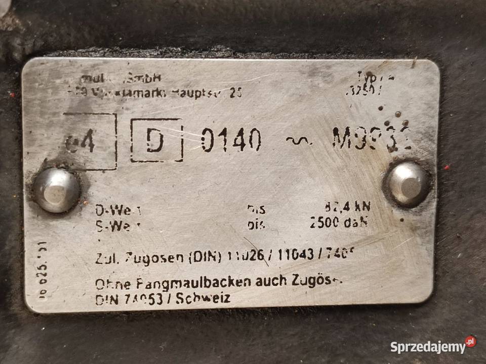 Zaczep automatyczny z kołnierzem SCHARMULLER Wilkowo