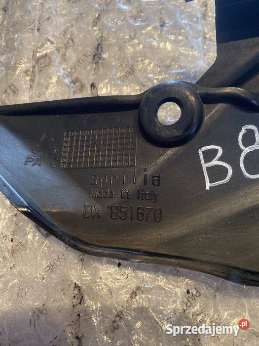Aprilia Shiver 750 SL750 oslona boczka zbiornika Poznań sprzedam