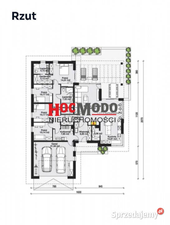 Komfortowy dom na dużej działce Pobyłkowo Małe