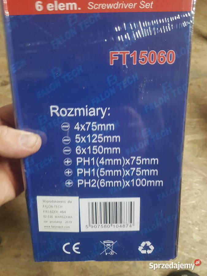 ZESTAW WKRĘTAKÓW 6EL ŚRUBOKRĘT ŚRUBOKRĘTÓW Głogowa