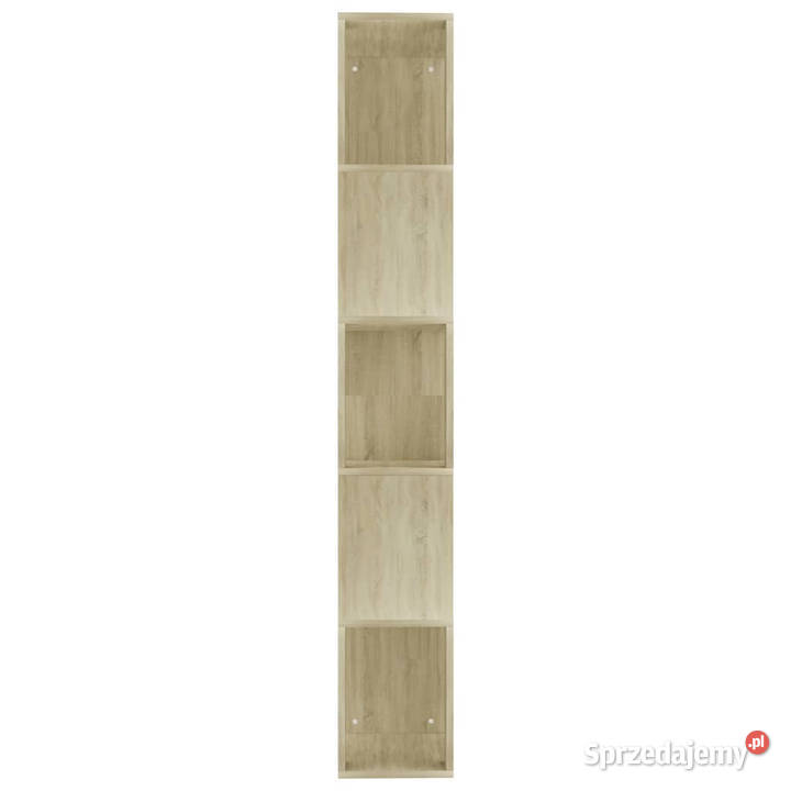 Regałpółka dąb sonoma 45x24x159 materiał