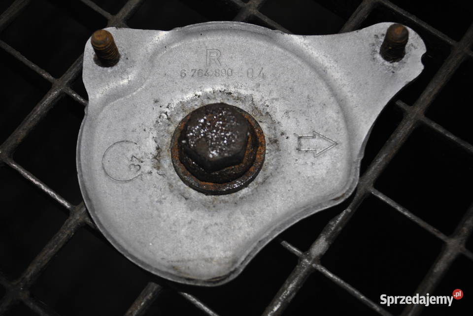 Płytka podporowa tylnej belki prawa strona BMW Poręba