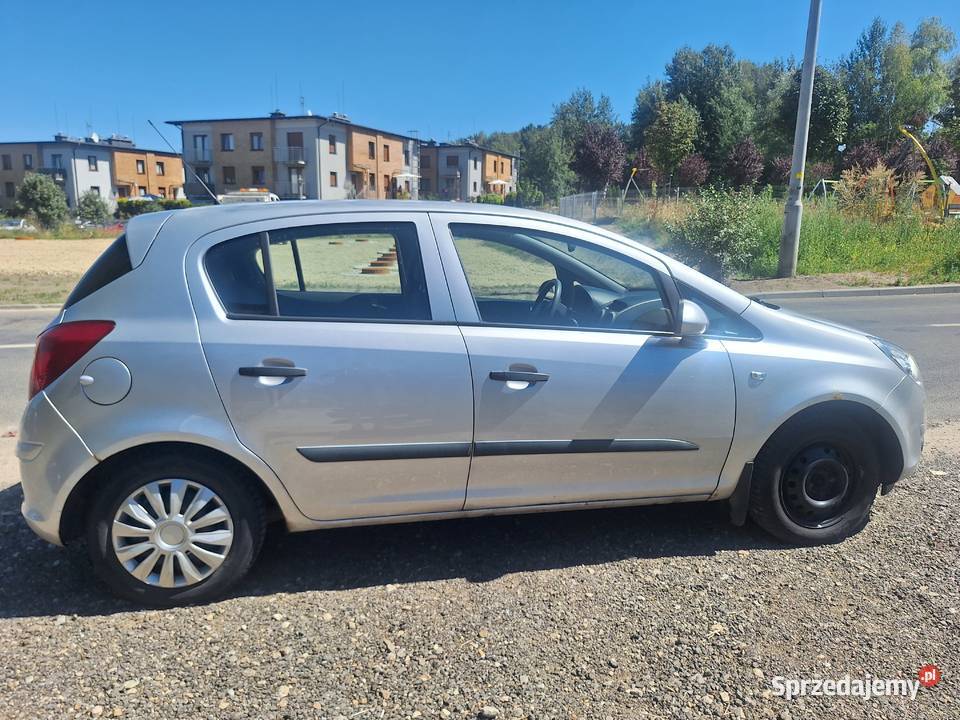 Opel Corsa 10 2006r srebrny śląskie Katowice