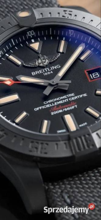 Breitling Avenger Automatic GMT 44 Night Mission wielkopolskie Ostrów Wielkopolski sprzedam