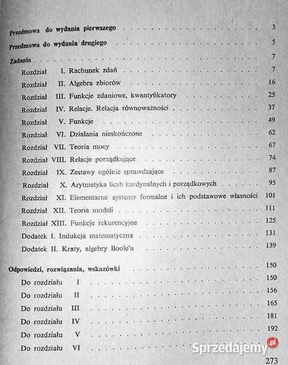Elementy logiki i teorii mnogości w zadaniach miękka Chełm