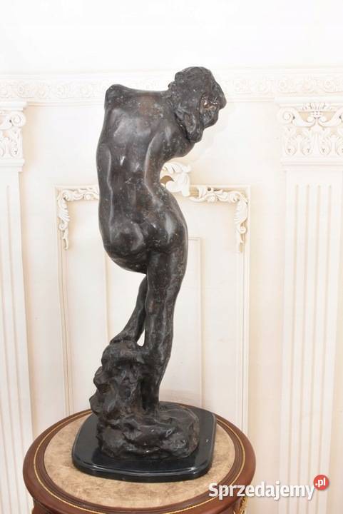 Giga Akt Ewa Posąg Kobiety Sygn Figura z Brązu W małopolskie Kraków