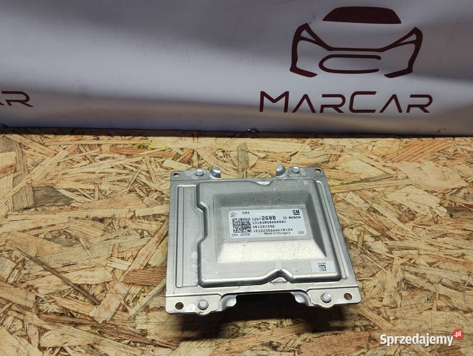 Komputer Sterownik ECU Opel Karl 12672608 osobowe Pleszew