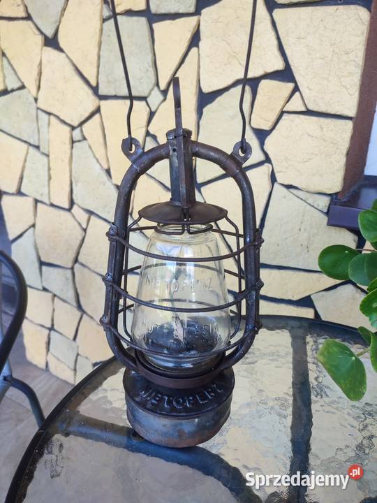 Stara lampa naftowa Nietoperz Dulcza Wielka