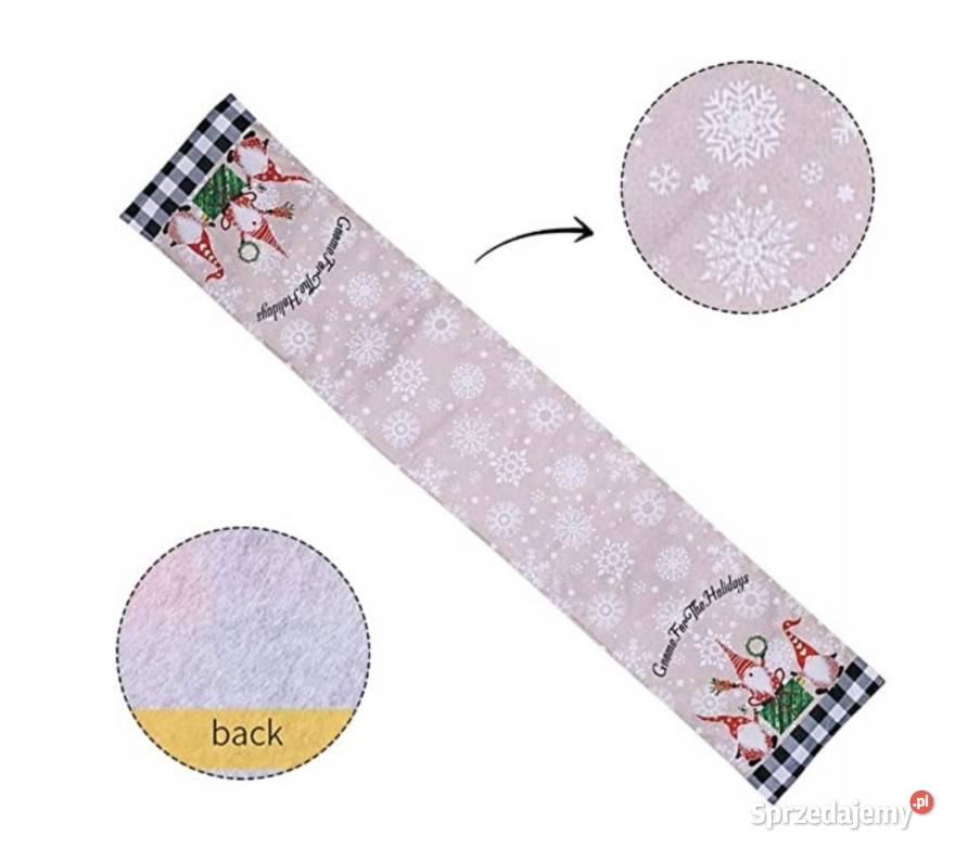 Bożonarodzeniowy bieżnik na stół wielokolorowy Kraków sprzedam