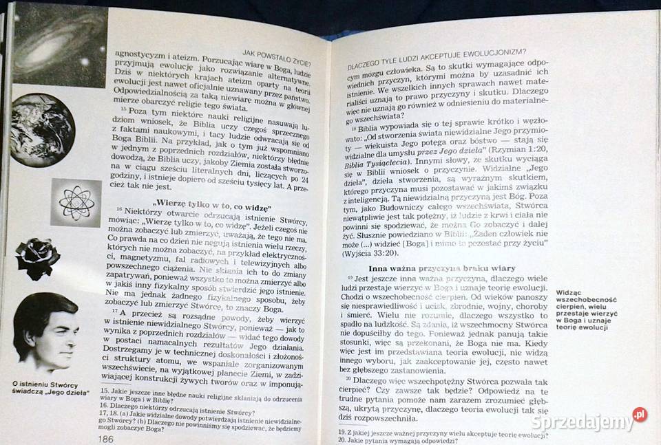 powstało życie ewolucję czy stwarzanie Praca Chełm