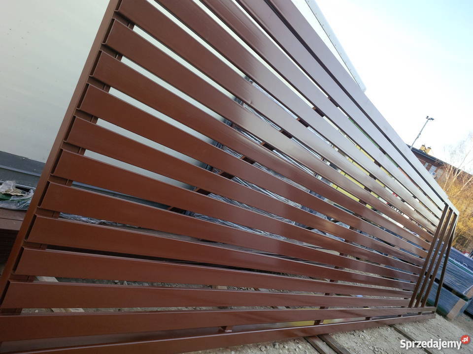 Ogrodzenie brama przesuwna samonośna ocral 80X20 Warszawa