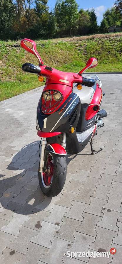 Skuter kingway koyot 50 serwisowany pierwszy Rok produkcji 2008 Kwidzyn