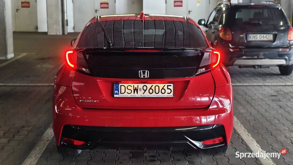Honda Civic IX 2015r 18 142 salon polska światła LED małopolskie Nowy Sącz