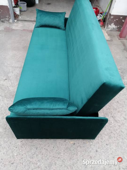 Sofa rozkładana z pojemnikiem na posciel Zielona Góra