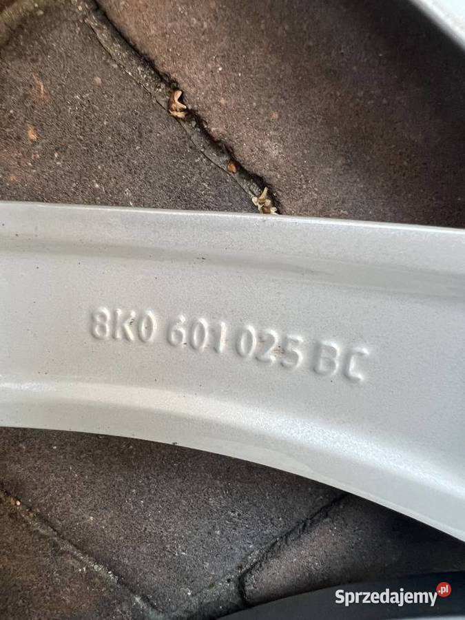 Alufelgi R18 5x112 VW Audi z oponami Dunlop SP Łowicz sprzedam