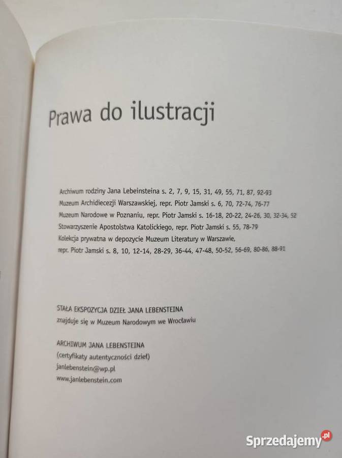 Lebenstein Jan 19301999 Ludzie czasy dzieła Kielce
