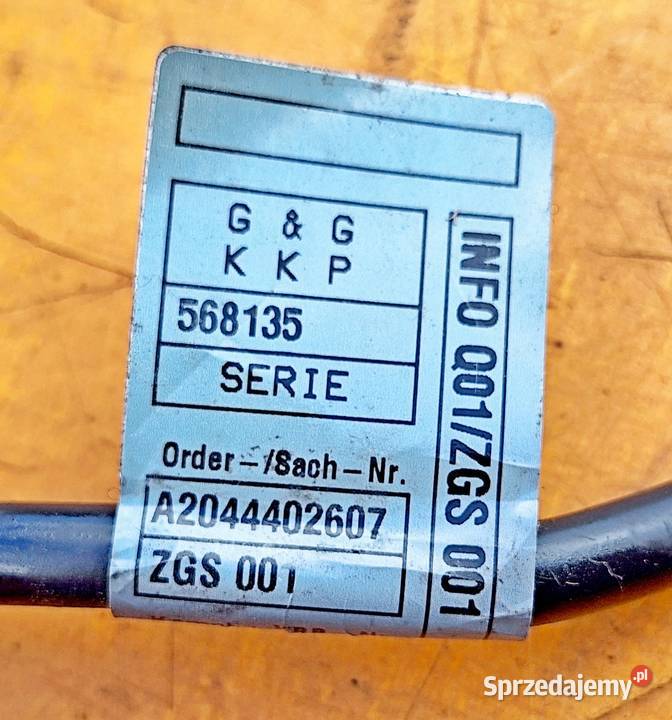MERCEDES W204 KABEL AKUMULATORA A2044402607 Radom