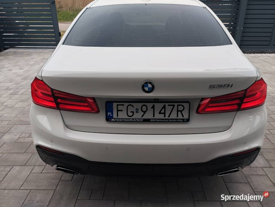 BMW Seria 5 BMW 530i M Sport M pakiet G30 Rok produkcji 2019 Gorzów Wielkopolski