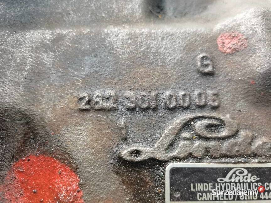 Pompa hydrauliczna Linde HPV5502L Wózek Pozostałe Wilkowo sprzedam