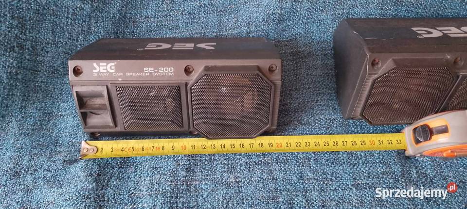 Głośniki kolumienki samochodowe SEGse200 fiat dolnośląskie Legnica