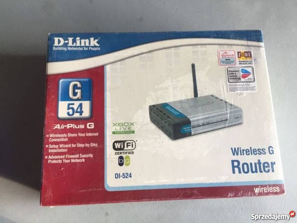 Router Wifi DLink komplet sklepowy mazowieckie Warszawa