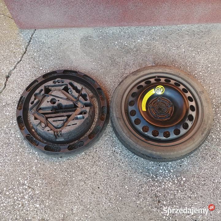 Kolo zapasowe dojazdowka lewarek zestaw Opel 16 Samochodowe Lublin