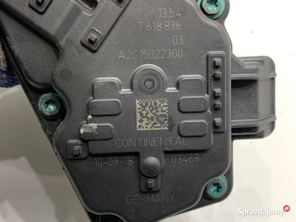 PRZEPUSTNICA BMW F48 7618838 15 140 ZAWÓR