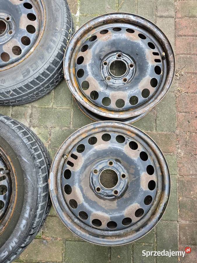 Koło Astra J 16 felga stalowa z oponą zimową sprzedam
