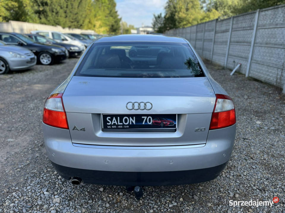 Audi A4 20 Automat Climatronic Alu Grzane Fotele śląskie