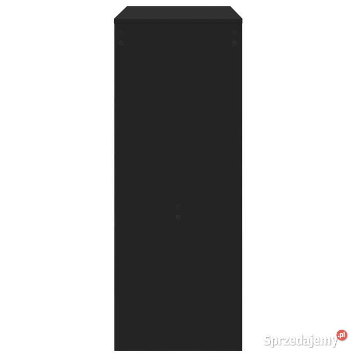 Stolik barowy z półkami czarny 90x40x1035 Warszawa sprzedam