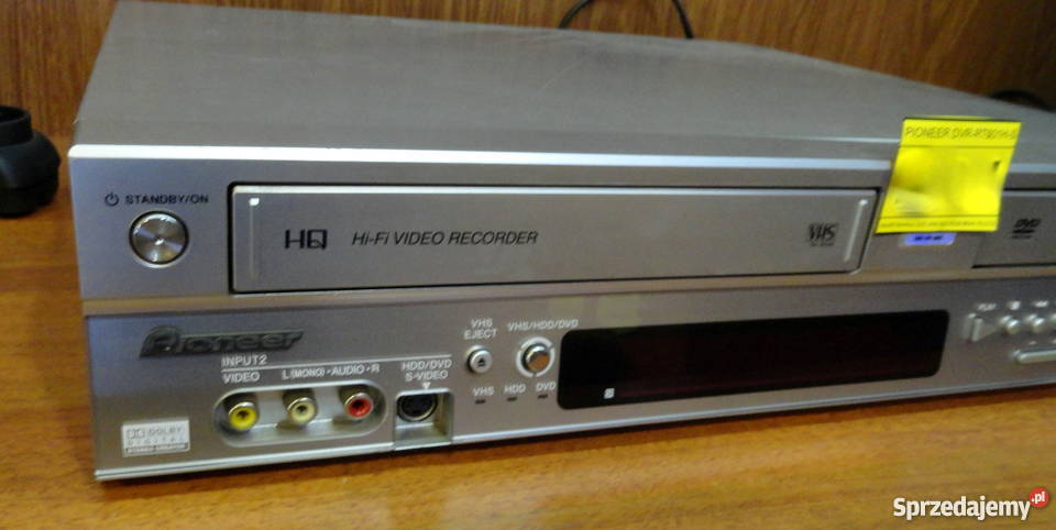 PIONEER DVRRT601HS Nagrywarka DVDVHSHDD Kościan