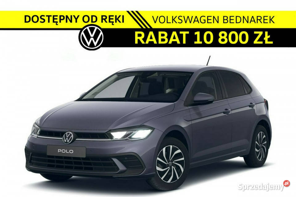 Volkswagen Polo Life Plus 10 MPI 80 Dostępny 80KM Łódź