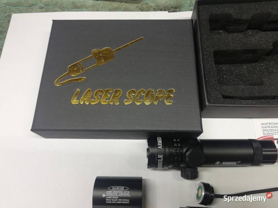 Laser zielony