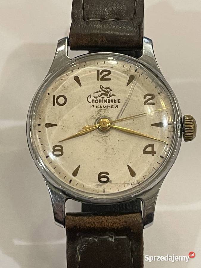 Radziecki Zegarek Mechaniczny Męski Zegarki Kraków