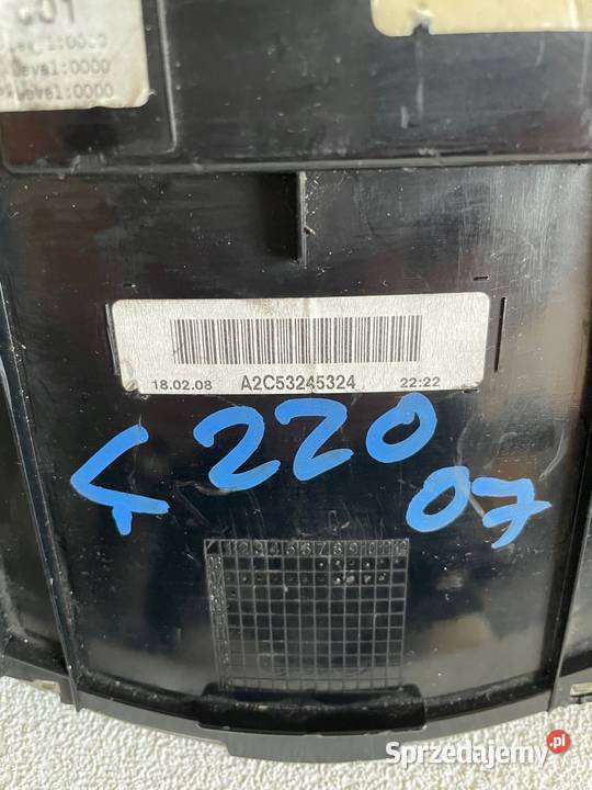 LICZNIK ZEGARY MERCEDES BENZ W204 A204540448