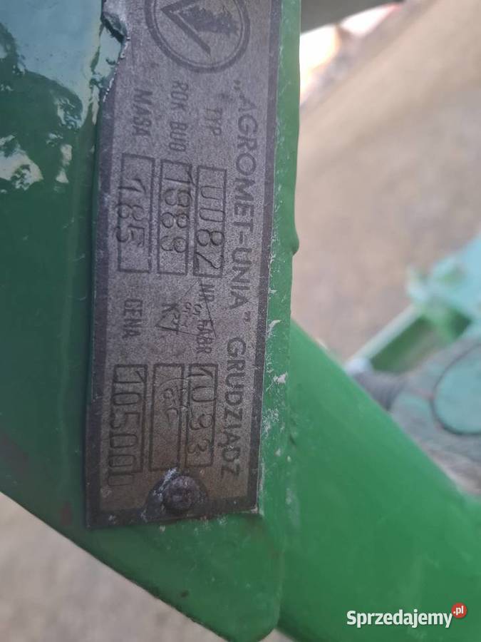 Pług 2 skibowy UniaGrudziądz Orlik Radom