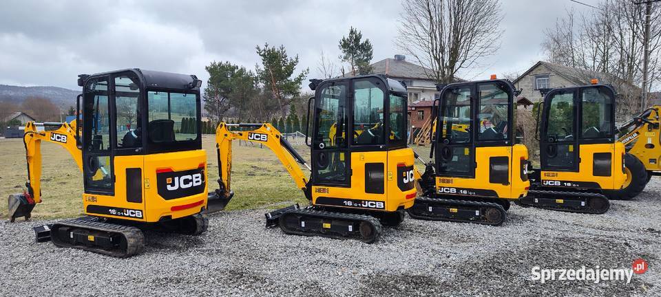 JCB 16 C ful najbogatsza mini koparka nie Bieliny