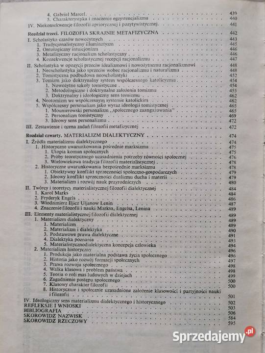 Jan Legowicz Zarys Historii Filozofii twarda śląskie Lędziny