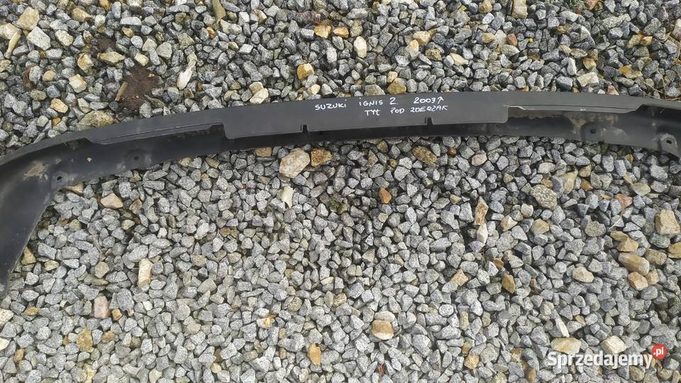 suzuki ignis II dokłądka listwa spoiler zderzak osobowe Karoseria Byków