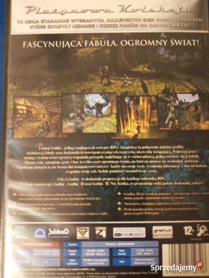 Gra PC SAGA GOTHIC Szczecinek sprzedam