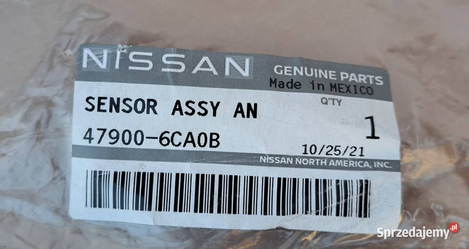 Czujnik ABS tył Nissan Altima 20192025 oryginał Mielęcin