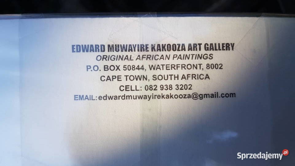 Edward Muwayire Kakooza dwie grafiki Myszków