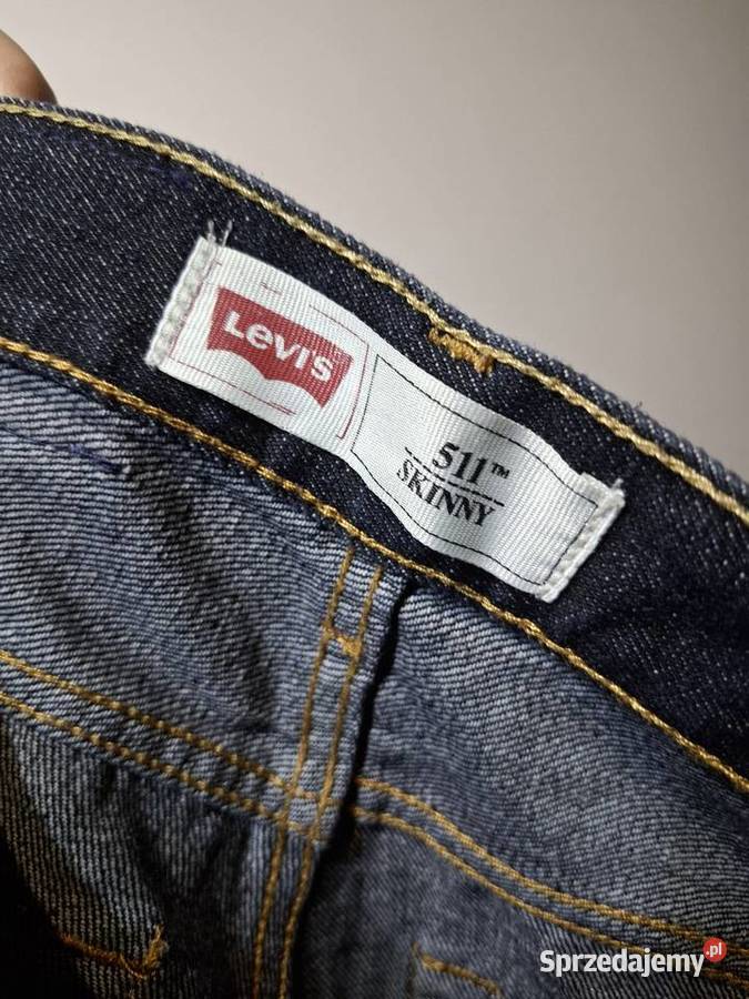 Spodnie Levis 511 Slim Fit W27 L27 Ciemny Jeans Levi's