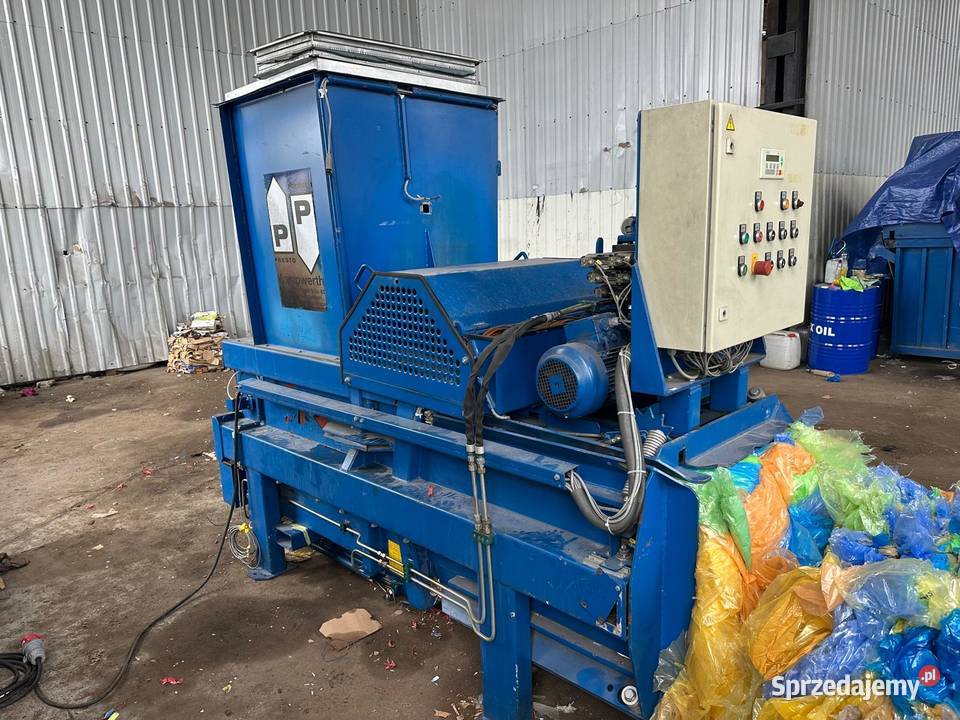 Belownica prasa kanałowa automatyczna do folii Drzewica