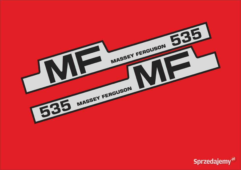 Naklejki Massey Ferguson 535 zamienniki mocne kujawsko-pomorskie Bydgoszcz