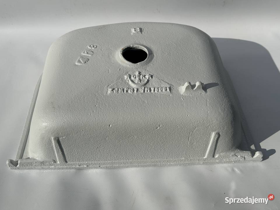 PIĘKNY STARY ZLEW ŻELIWNY Z PRLu PRL Bielawa